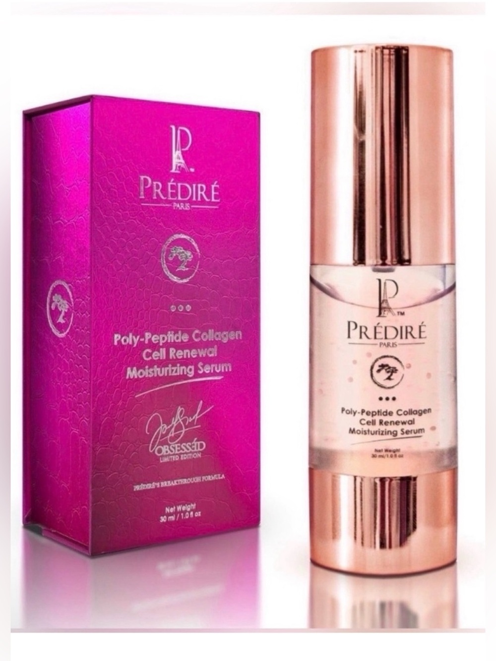 Poly-Peptide Collagen Cell Renewal Moisturizing Serum, Age Defying - 30mL